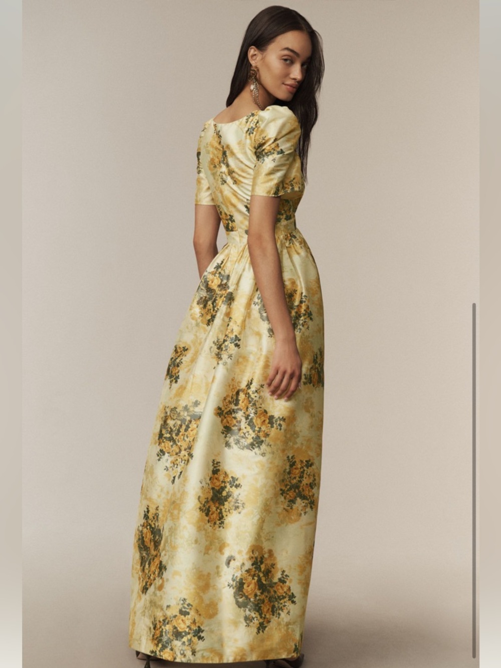 BHLDN Aurora Puff Sleeve Maxi Dress - Picture 3 of 7